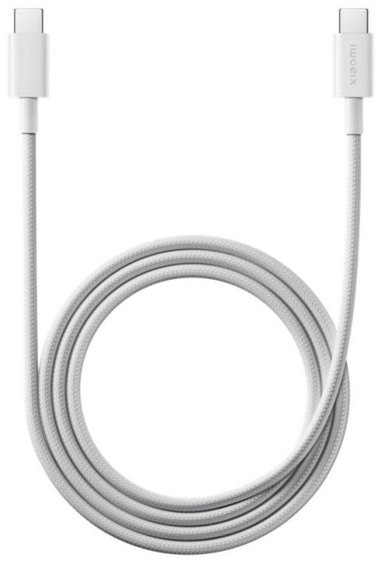 Кабель Xiaomi 3A Braided USB-C to USB-C Cable (1m) белый BHR0878GL