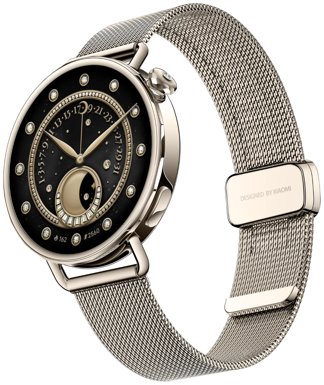 Смарт-часы Xiaomi Watch S4 41mm золотистый с золотистым ремешком BHR07VWGL